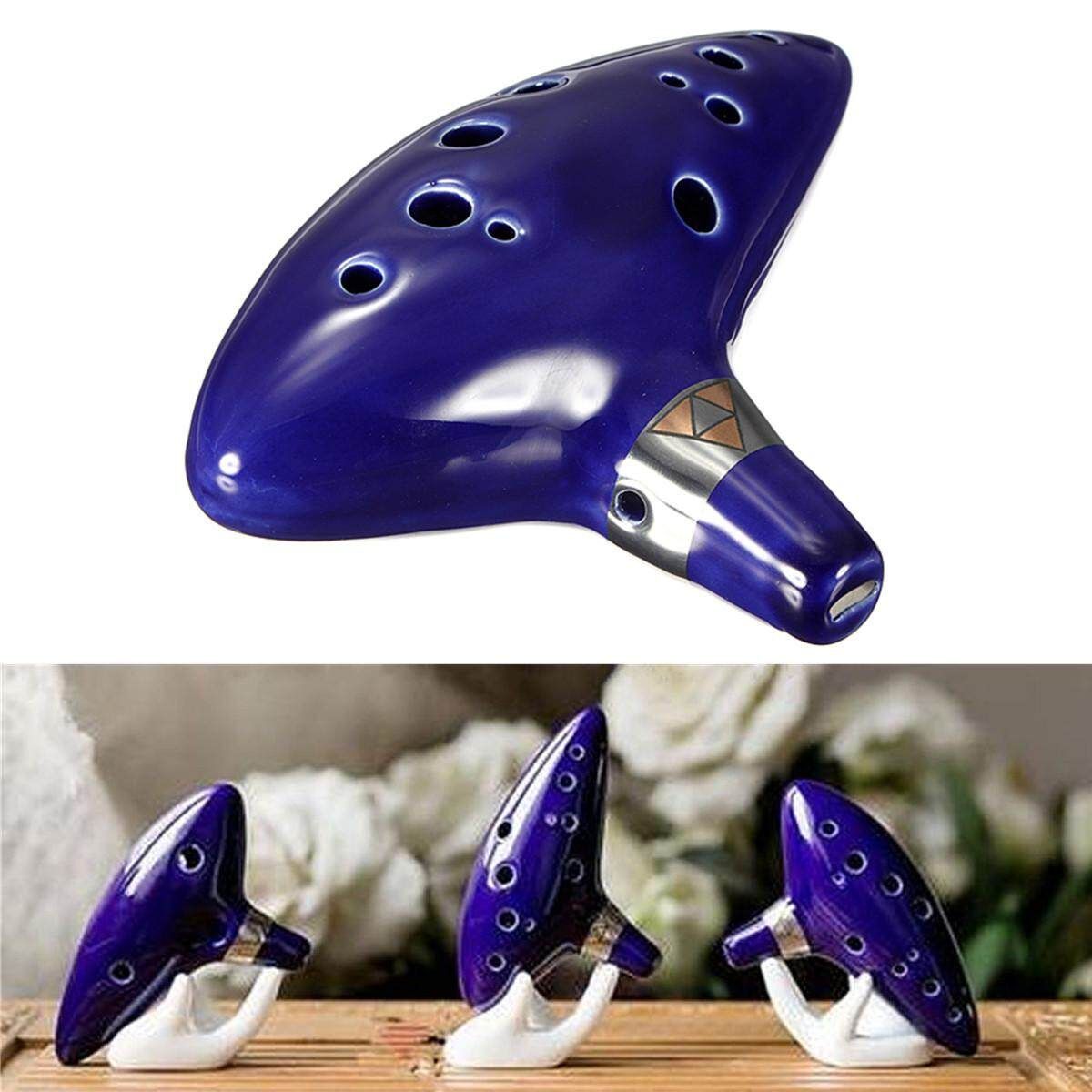 The Legend Zelda Fl?te Okarina Ocarina Of Time 12 L?cher Loch Ceramic Alto
