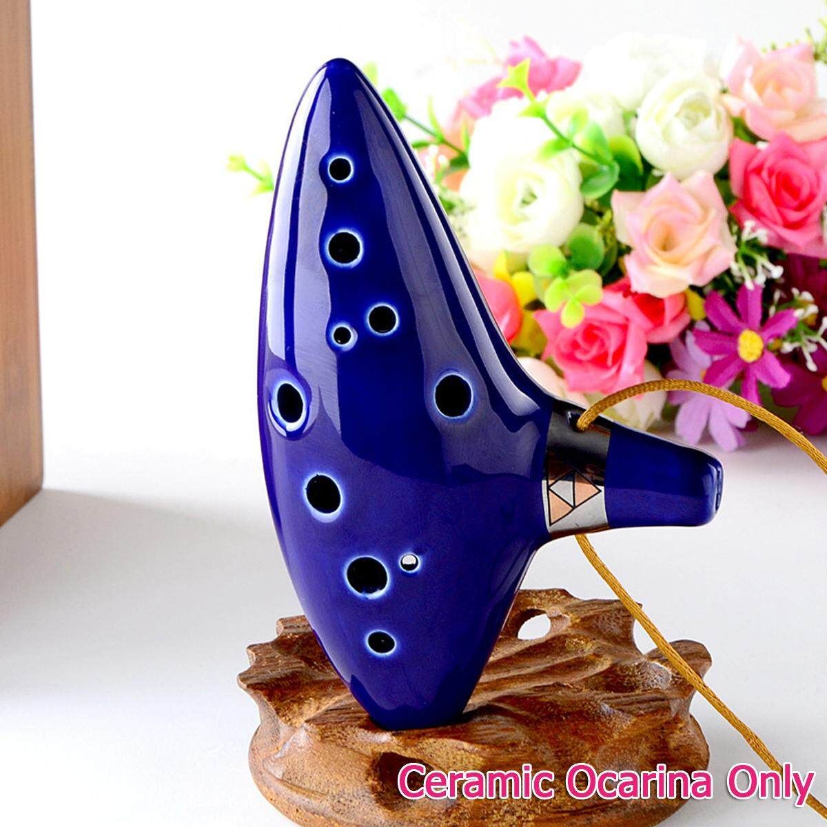 The Legend Zelda Fl?te Okarina Ocarina Of Time 12 L?cher Loch Ceramic Alto
