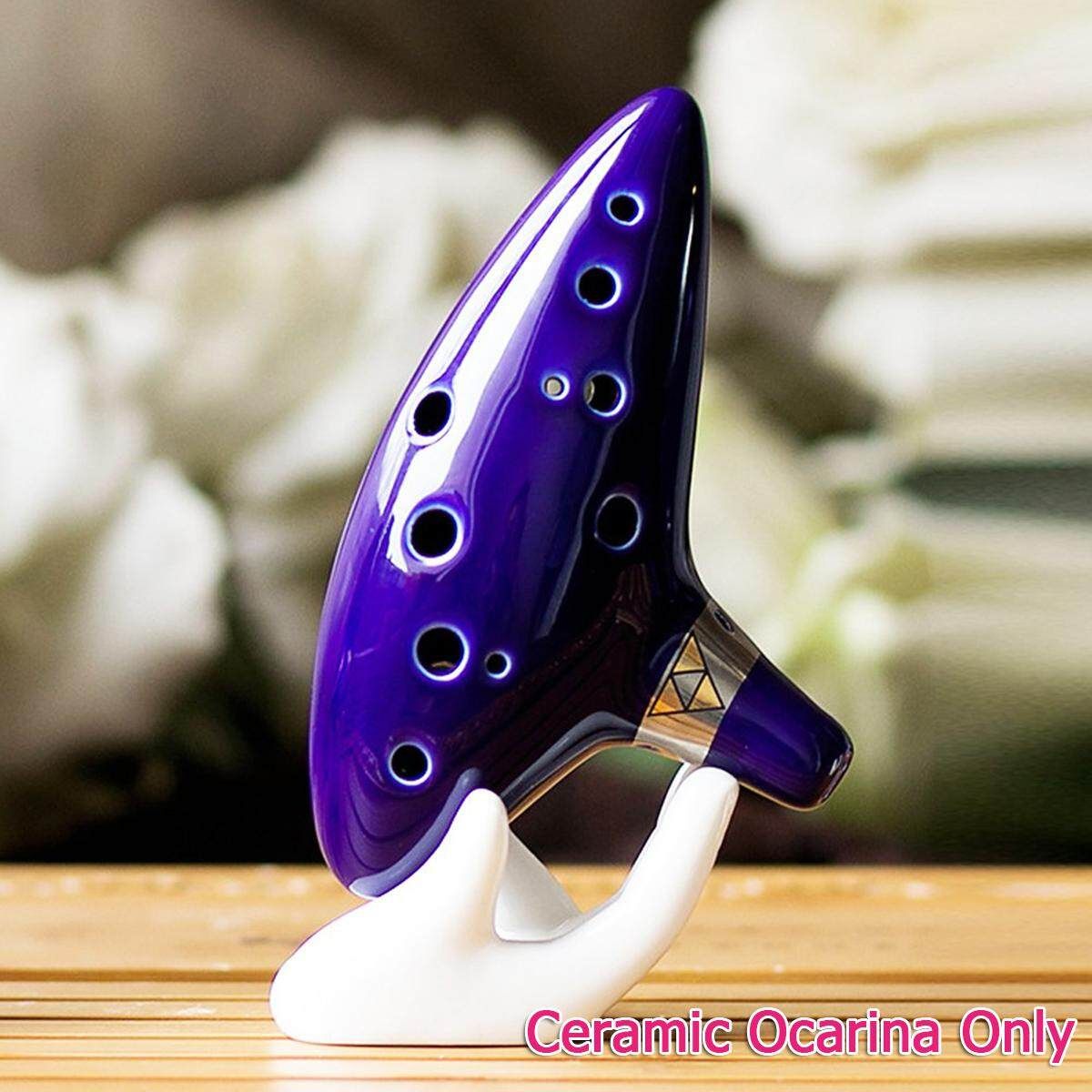 The Legend Zelda Fl?te Okarina Ocarina Of Time 12 L?cher Loch Ceramic Alto