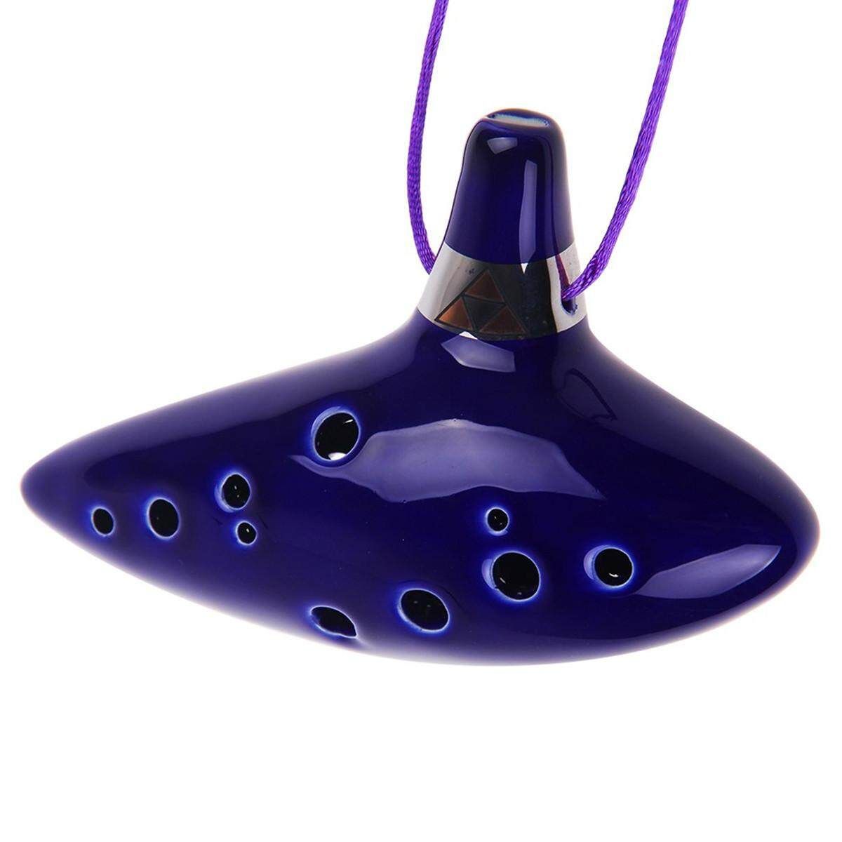 The Legend Zelda Fl?te Okarina Ocarina Of Time 12 L?cher Loch Ceramic Alto