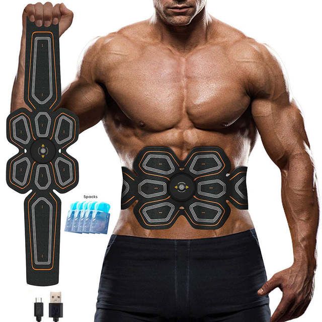 Abs Stimulator Muscle Toner EMS Press Trainer Abdomen