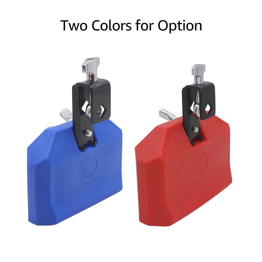 Cow Bell Noise Maker with Mallet Cowbell for Drum Set Percussion Instrument Music Education Tool for Cheering Alerting Sporting Events
