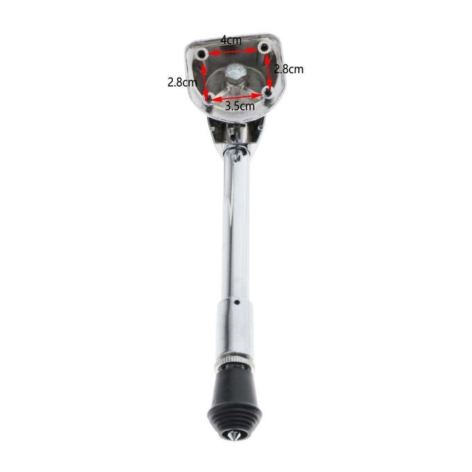2x Professional Drum Leg Bass Drum Spurs Legs With Skid Square Head