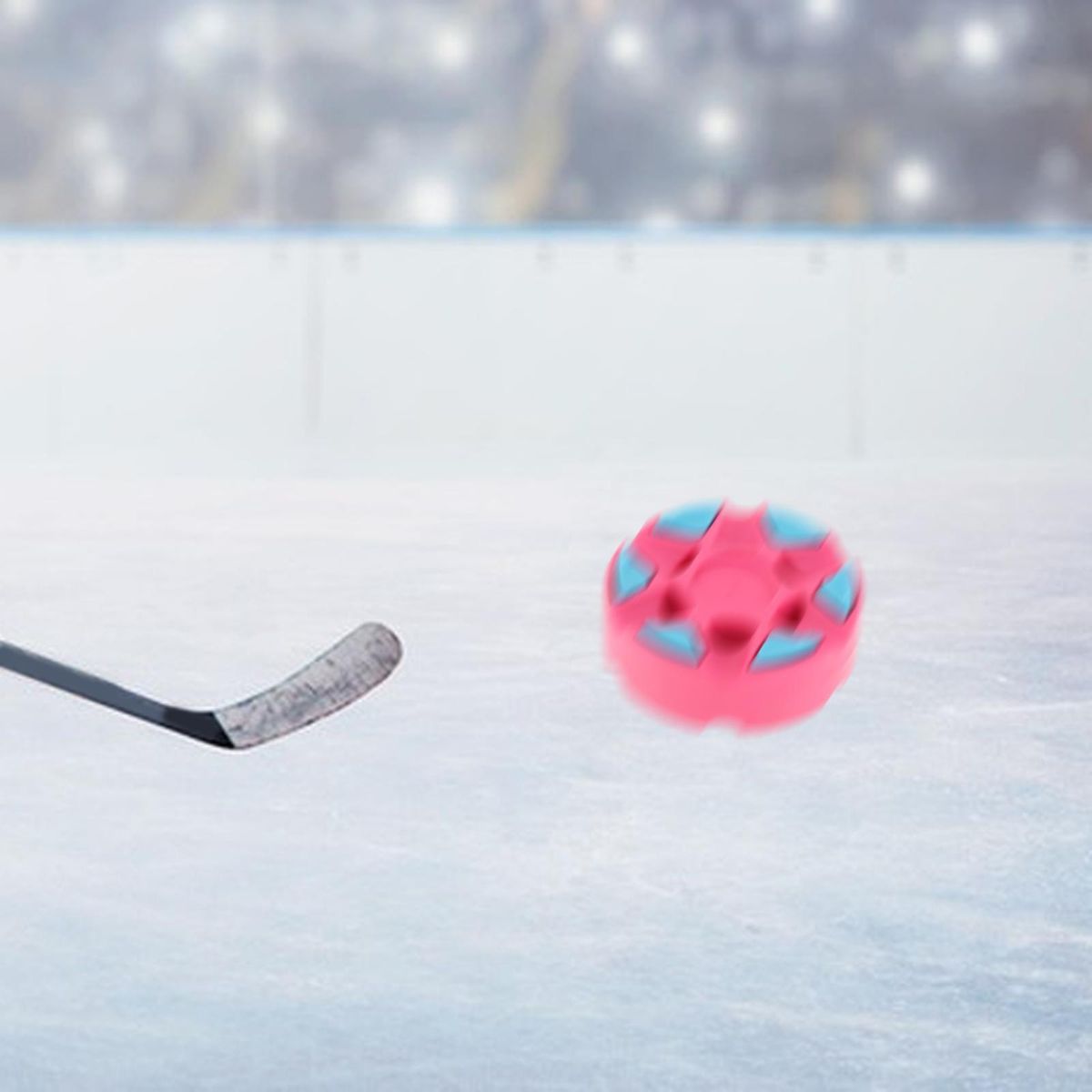 Roller Hockey Puck Street Hockey Ball Pink