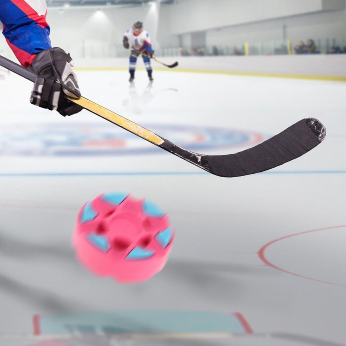Roller Hockey Puck Street Hockey Ball Pink