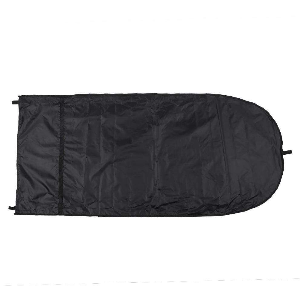 Sun Shade Canopy Waterproof Tarpaulin Black For Kayak Canoe Rubber Boat