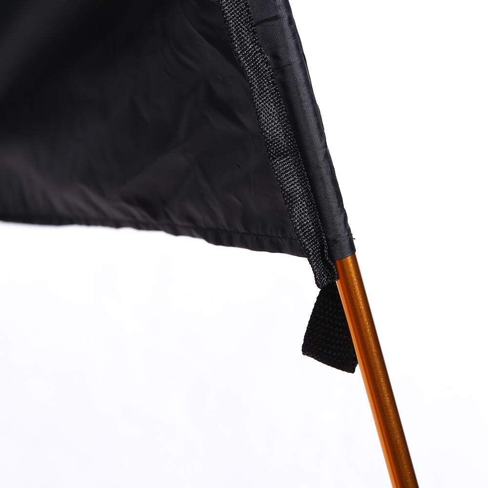 Sun Shade Canopy Waterproof Tarpaulin Black For Kayak Canoe Rubber Boat