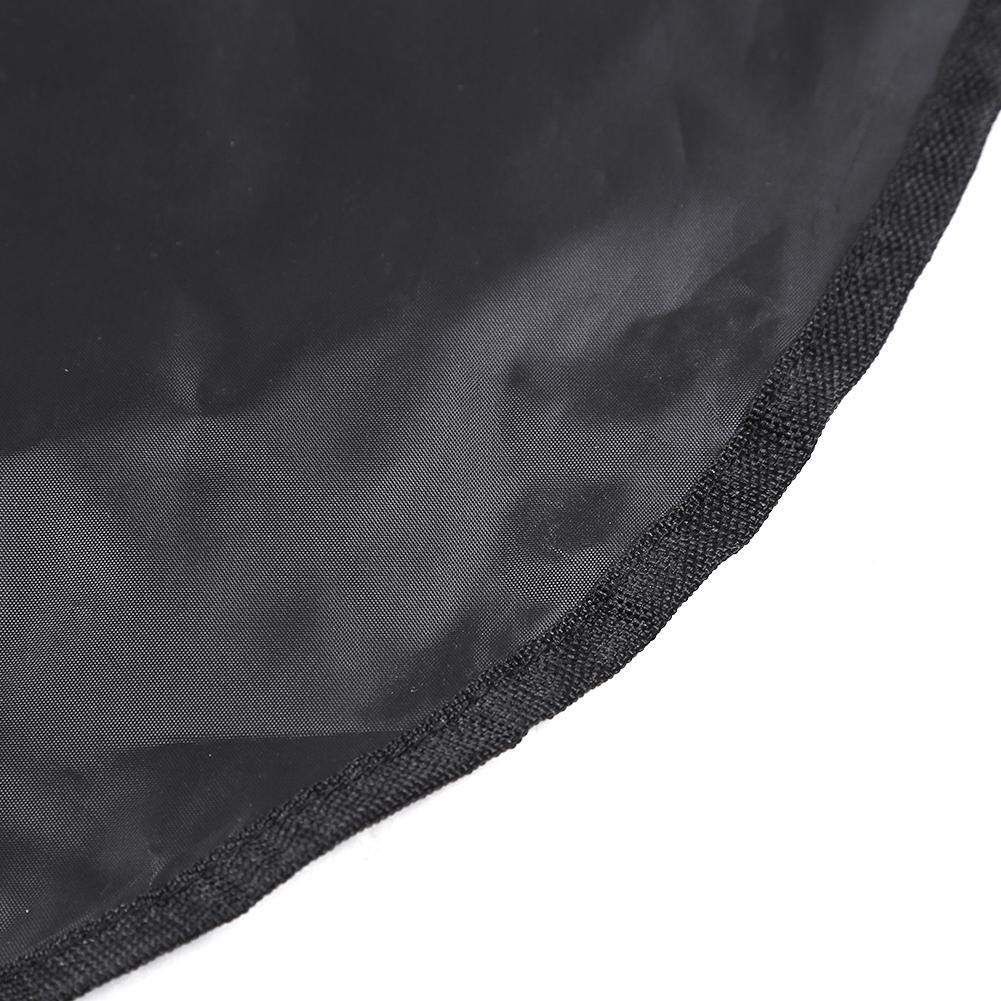 Sun Shade Canopy Waterproof Tarpaulin Black For Kayak Canoe Rubber Boat