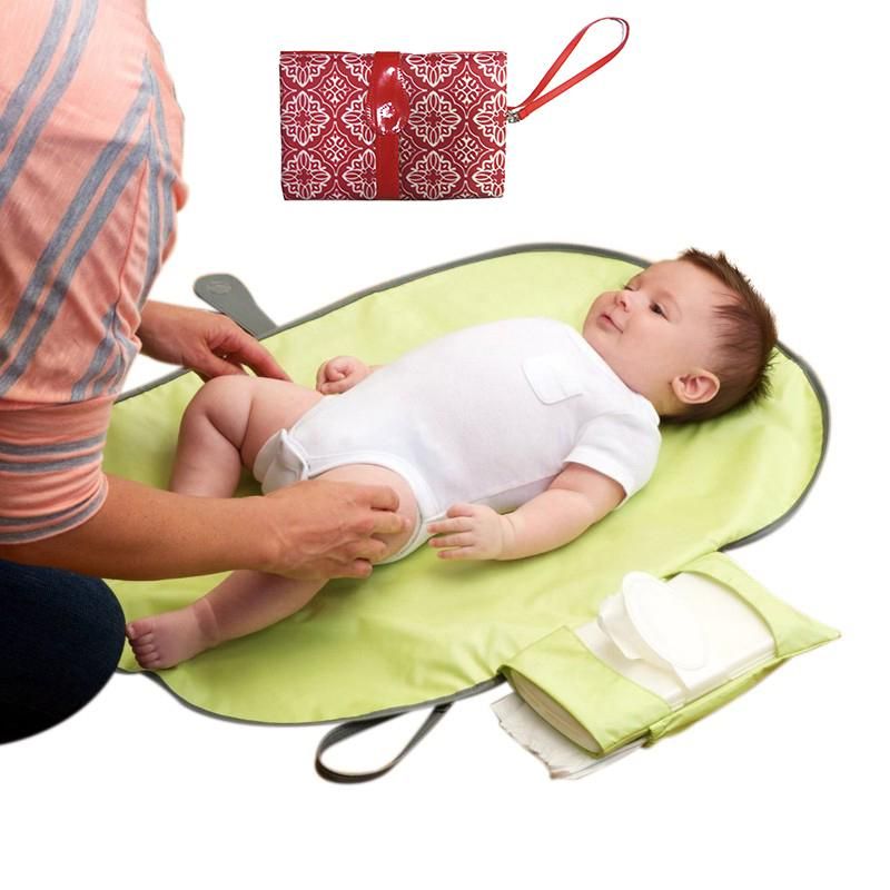 Baby Diaper Bags Storage Foldable Waterproof Diapers Mat