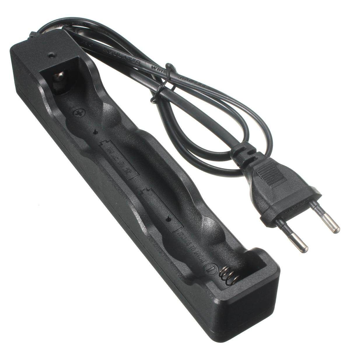 4.2V Single Slot Charger For 18650 Li-ion Rechargeable Flashlight Eurocode