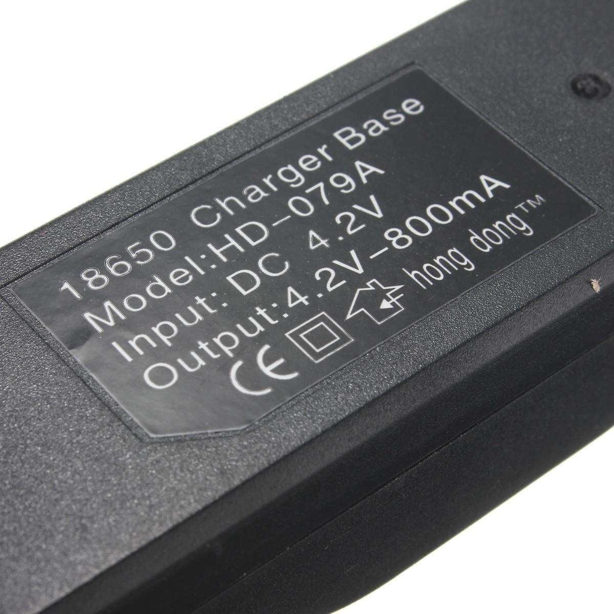 4.2V Single Slot Charger For 18650 Li-ion Rechargeable Flashlight Eurocode