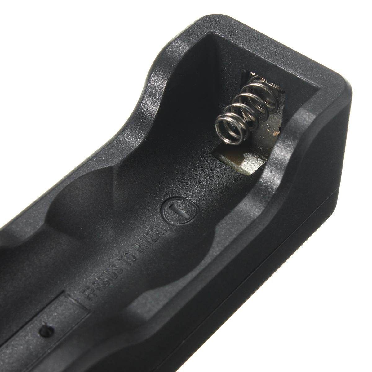 4.2V Single Slot Charger For 18650 Li-ion Rechargeable Flashlight Eurocode