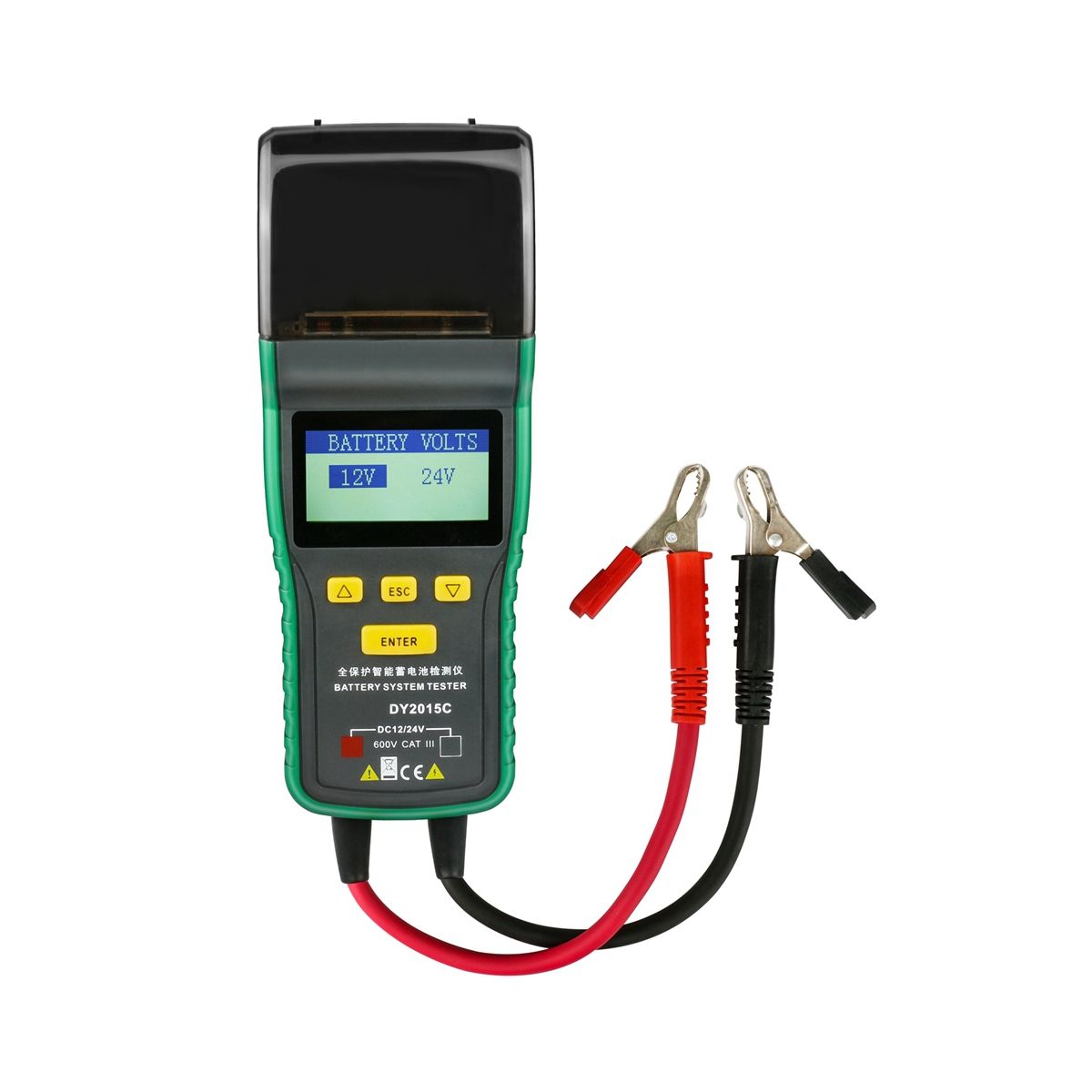 DY2015C 12V 24V Auto Battery Tester Lead Acid Analyzer