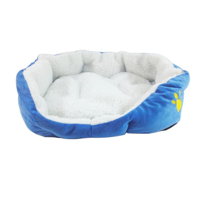 Ultra Soft Plush Cushion Pet Sleeping Bed Warm Mat-Coffee