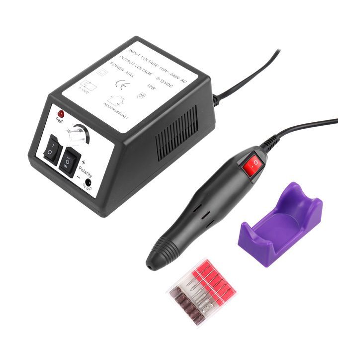 Professional Electric Acrylic Nail Drill File Machine Kit