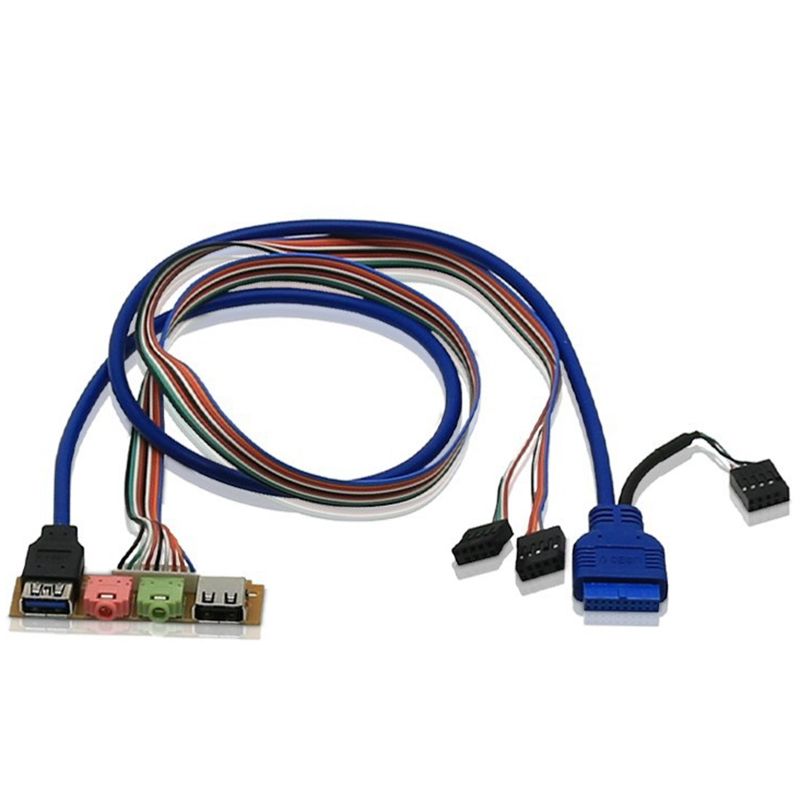 USB 2.0+ 3.0 Port Chassis PC Computer Front Panel Replace