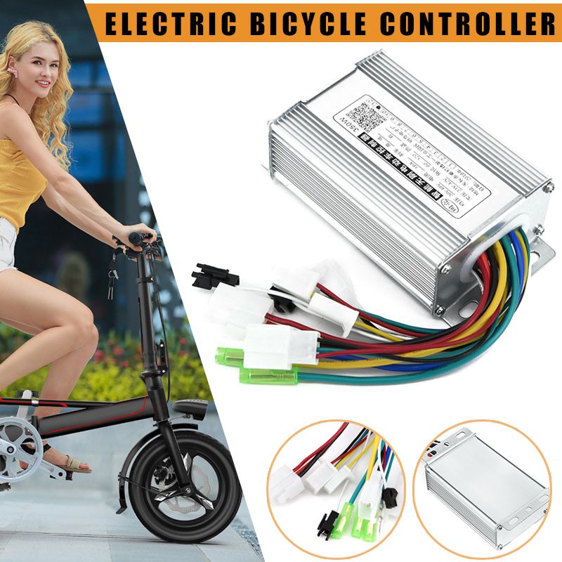 Electric Bicycle Brushless Motor Speed Controller 36V/48V 350W Durable For Scooter Car Styling