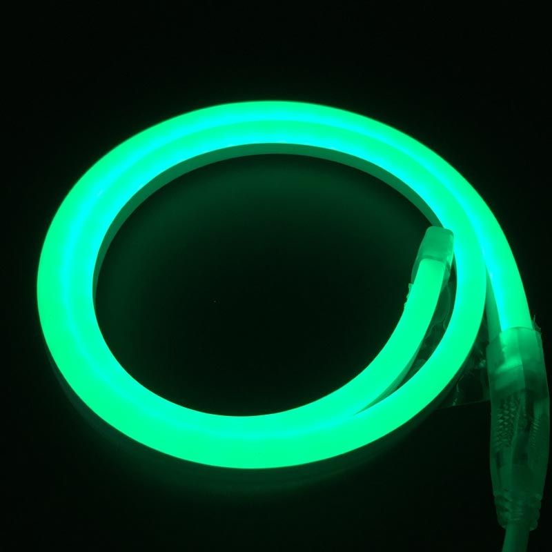 1-10m Outdoor&Indoor LED Lighting Flex LED Neon Light SMD 2835 120leds/m LED Neon Strip Rope Light Waterproof 220V Power Plug-Blue-6meters--