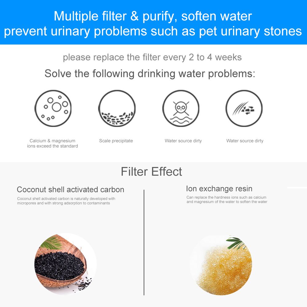 Cat Water Fountain Filters Replacement Filters For Cat