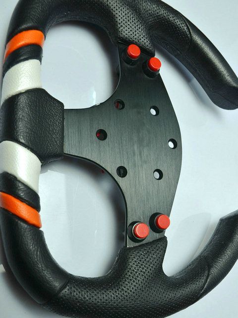 Four Horns 12inch 305mm Drift Racing Steering Wheel 5180 Pu