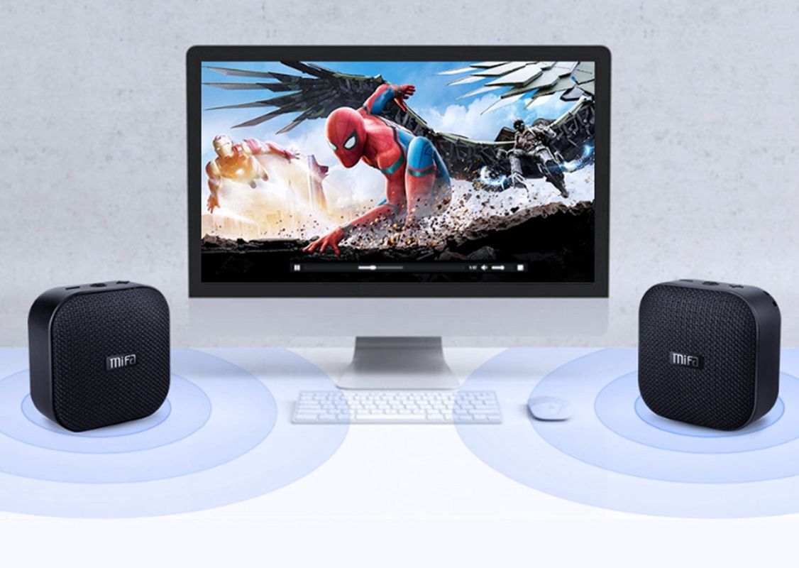 A/MIFA A1 Outdoor Sports Running Portable Large Volume Wireless Bluetooth Mini Speaker Black