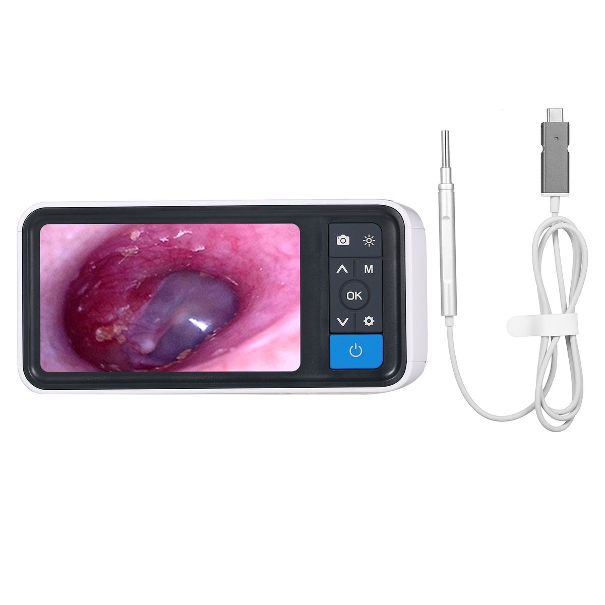 Digital Otoscope Camera Endoscope Ear Picker With 6 LEDs