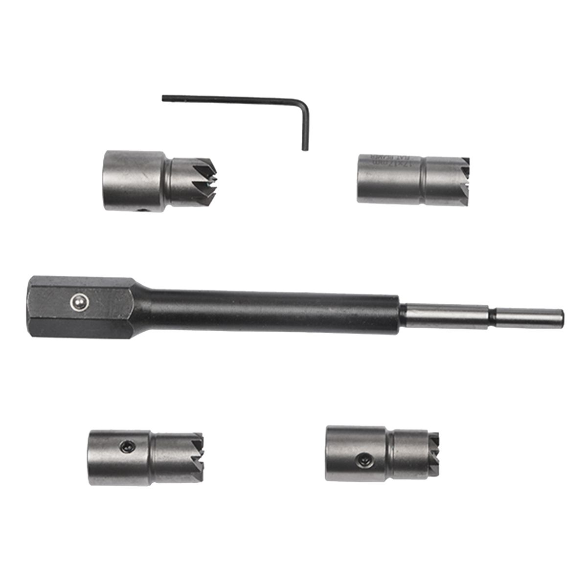 5 Piece Crude Oil Injector  Remover Removal Tool Kit for
