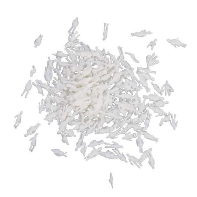 400 Pieces Mini Peolpe Figurine Model DIY Architecture Toy 1:200 1:300