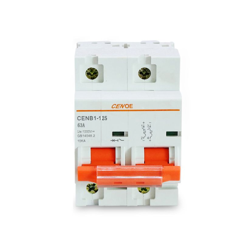 2018 Good Quality 2P DC 1000V Solar Breaker DC Breaker Mcb