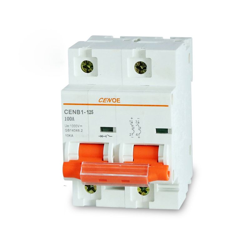 2018 Good Quality 2P DC 1000V Solar Breaker DC Breaker Mcb