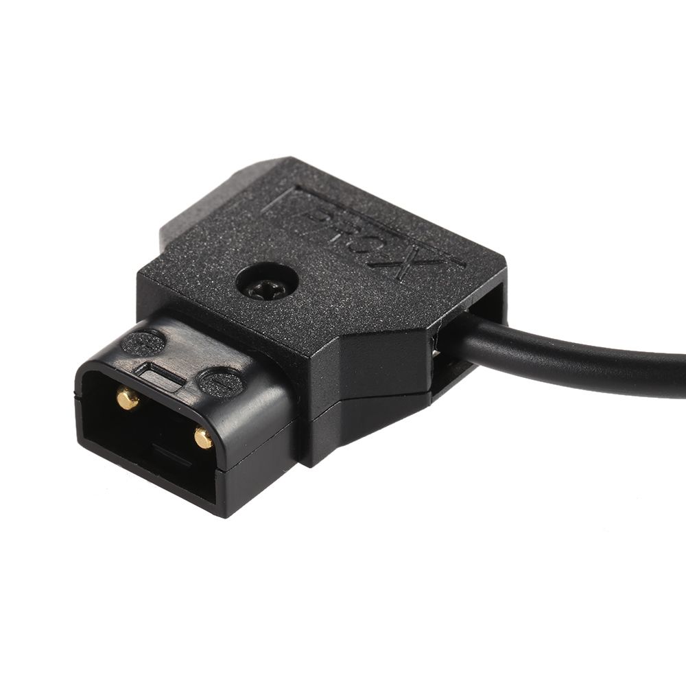 Coiled D-Tap Dap 2 Pin Male To 4 Pin Female XLR Cable 1