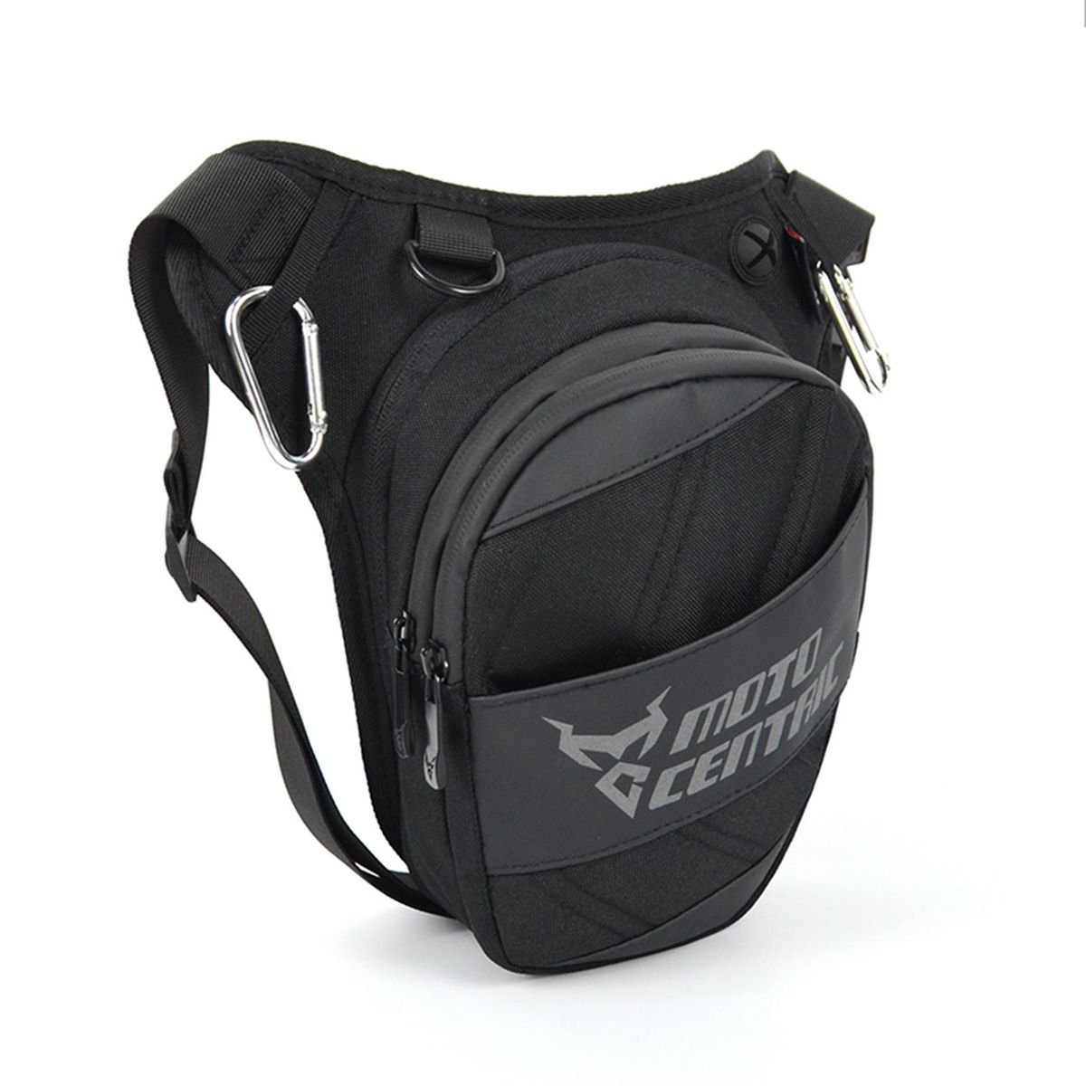 MOTOCENTRIC Motorcycle Leg Bag Motorcycle Rider Waist Bags Anti splash Reflective Large Capacity Cycling Riding Thigh Bags for Men Women