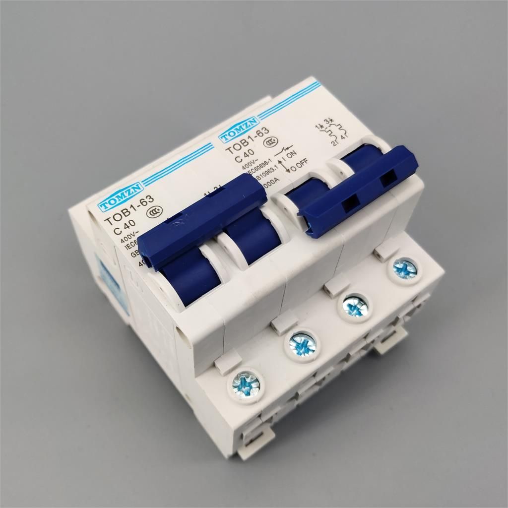 2P Circuit Breaker Manual MTS 40A Switch Transfer MCB 50HZ