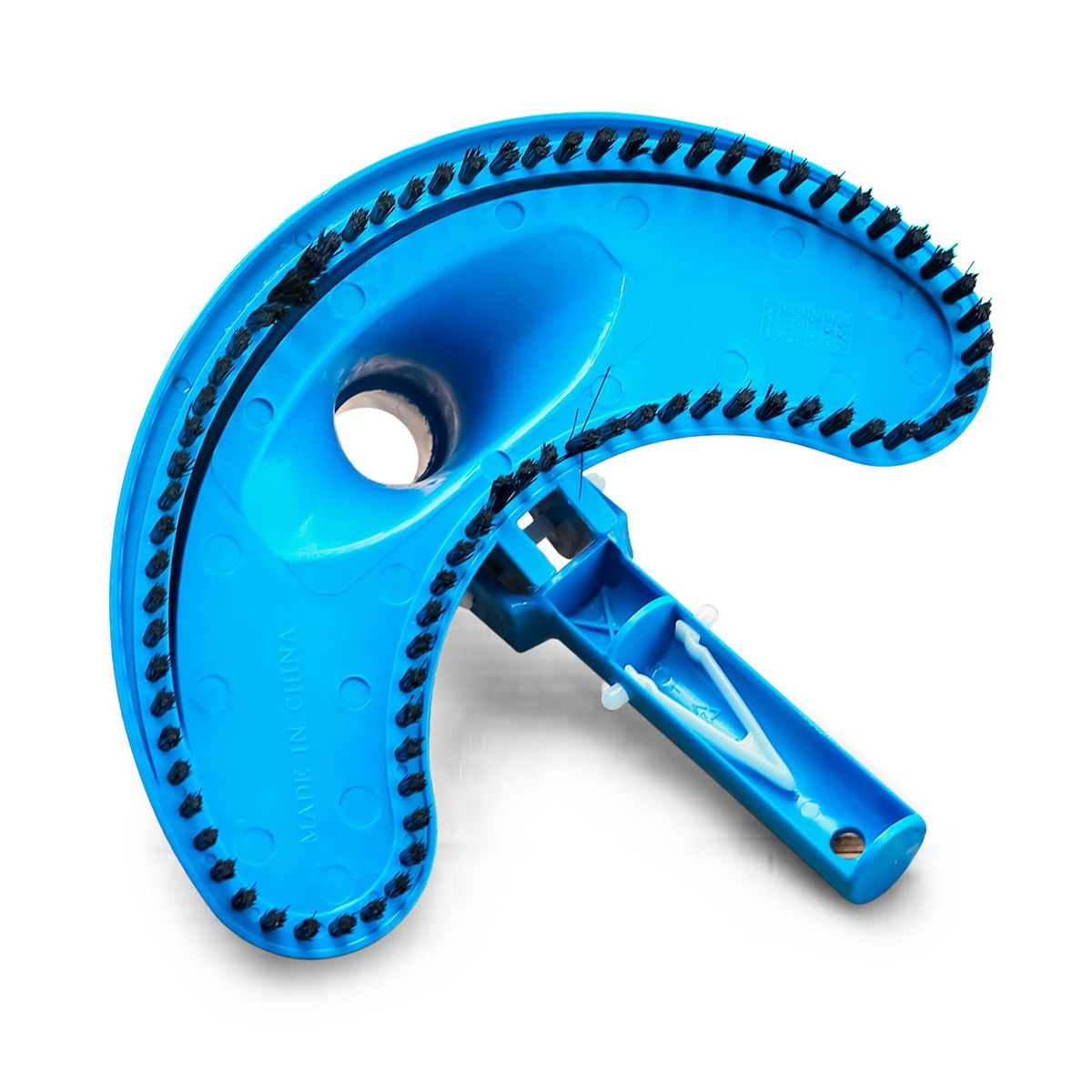 Half Moon Pool Vacuum Head Flexible Swimming Pool Vacuum Head for Concrete or Plaster Pool Cleaning