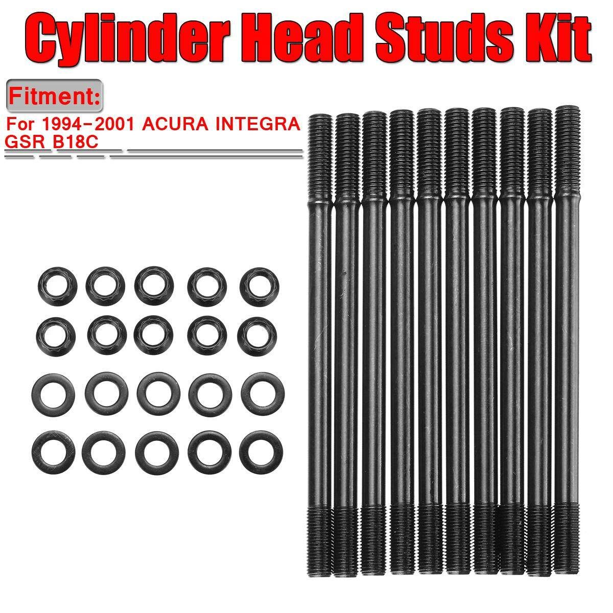 208-4303 Cylinder Head Stud Kit For Honda Acura GSR B18C1 B18C5 B20VTEC LSVTEC