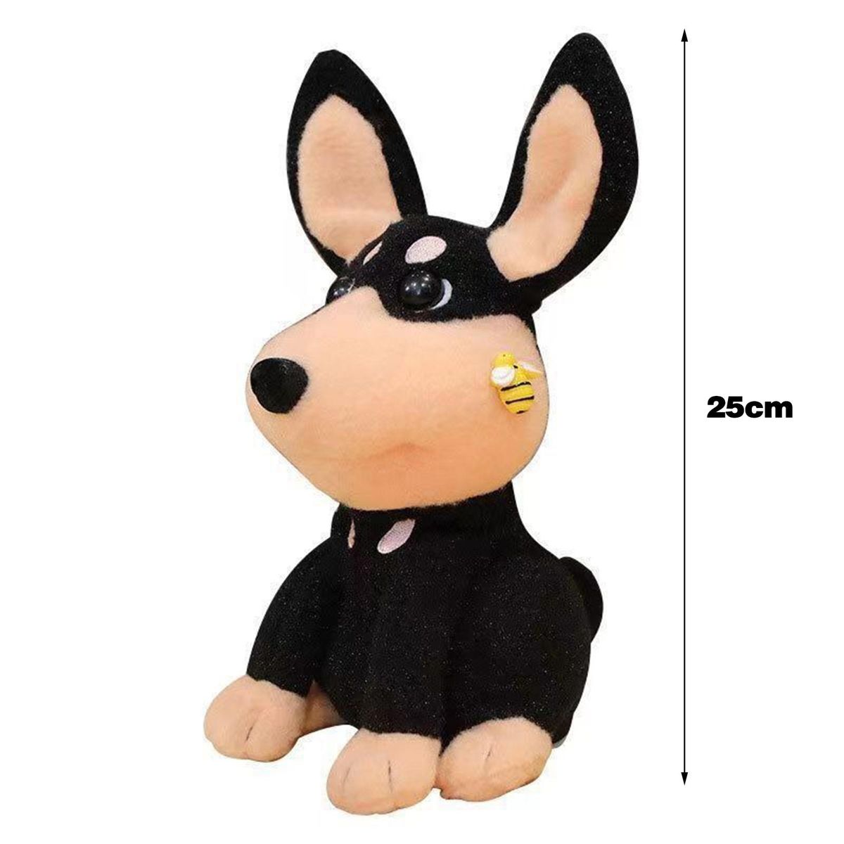 Electric Dog Toy Singing Plush Dog Toy Adorable Bee Puppy Companion