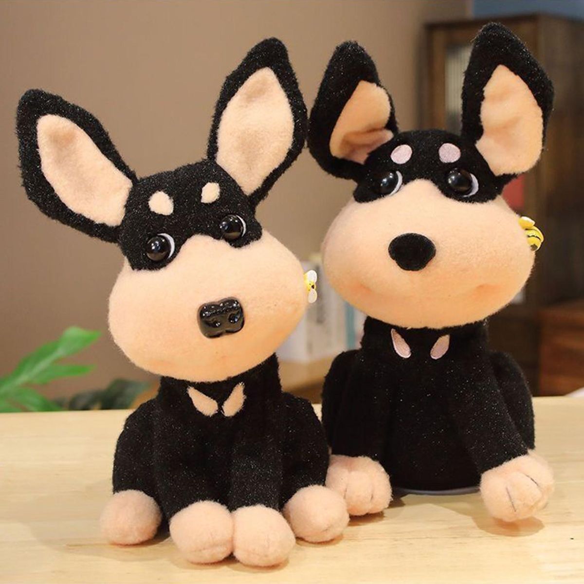 Electric Dog Toy Singing Plush Dog Toy Adorable Bee Puppy Companion