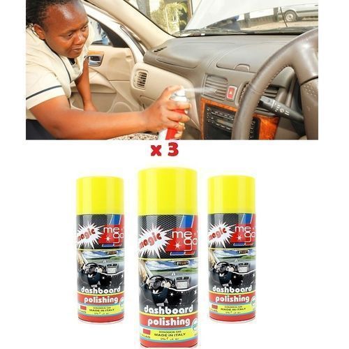 Car Dashboard Protection Spray Polish - 3pcs
