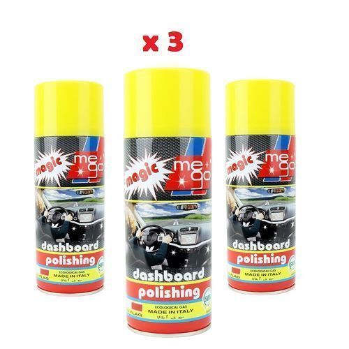 Car Dashboard Protection Spray Polish - 3pcs