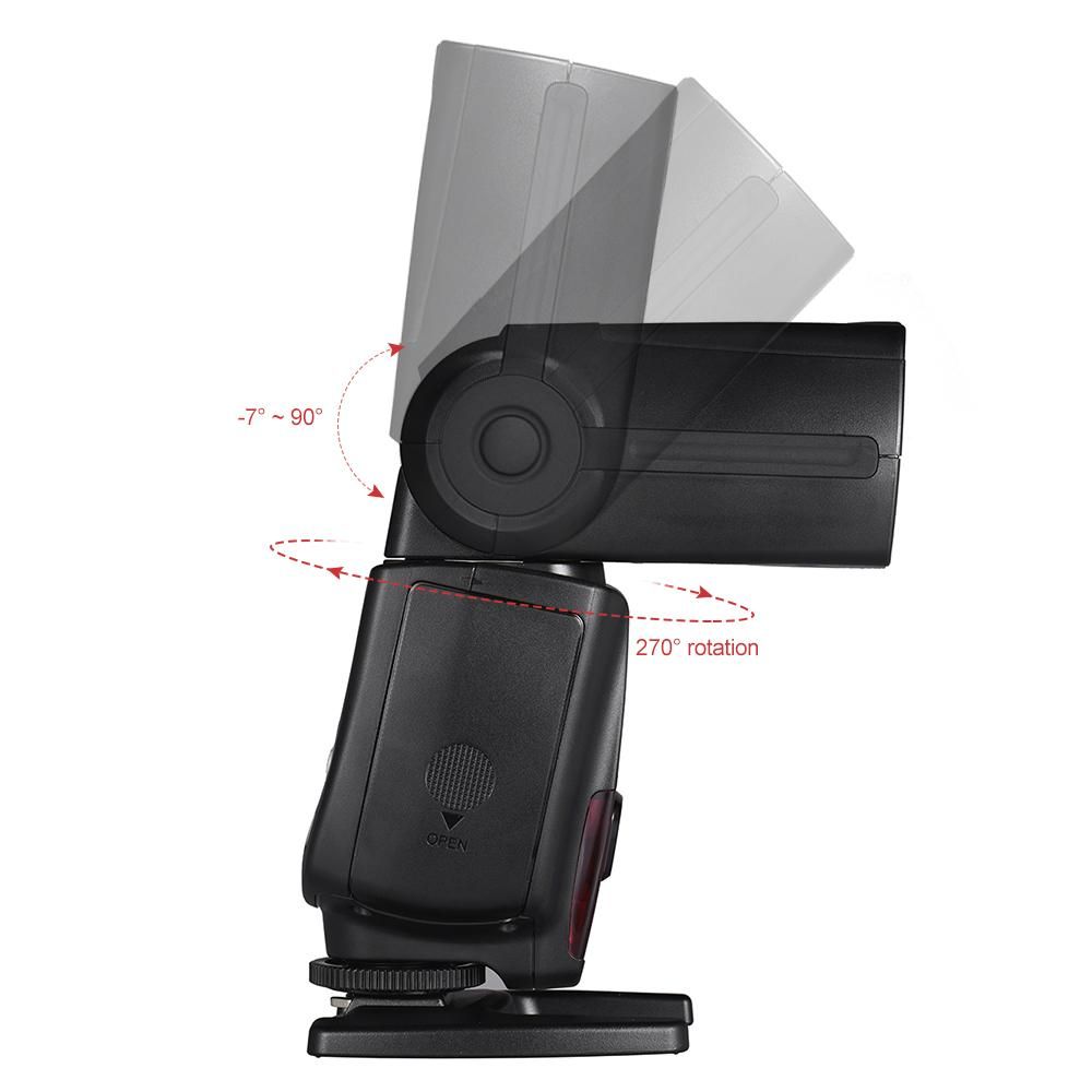 YONGNUO YN560 III Universal 2.4G Wireless Speedlite Flash On-camera Speedlight GN58 High Speed Recycling Replacement for Canon Nikon Sony DSLR Camera
