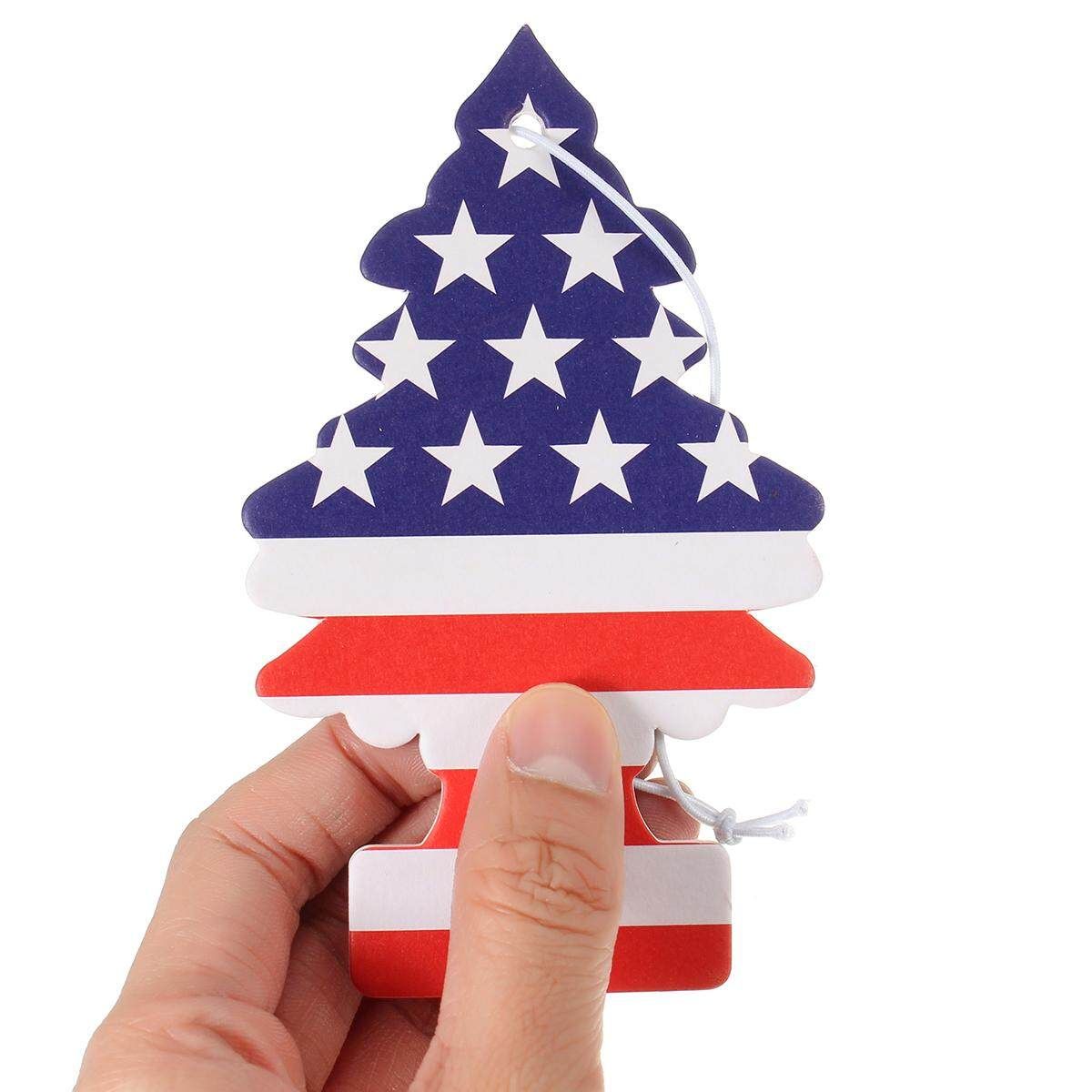 Vanilla Wholesale 50 Pcs Little Trees Hanging Car And Home Air Freshener