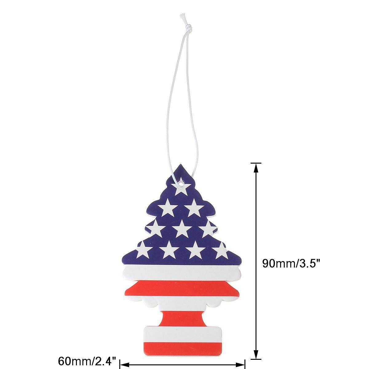 Vanilla Wholesale 50 Pcs Little Trees Hanging Car And Home Air Freshener