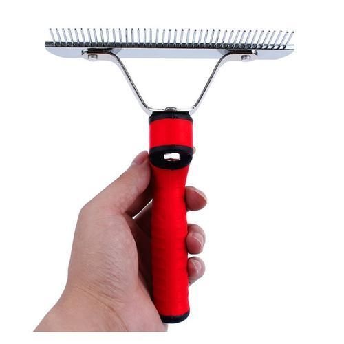 Pet Comb Extra Large Rake Comb Grooming Brush Deshedding Tool Beauty Comb For Large Dogs Golden Retriever Husky German Shepherd
