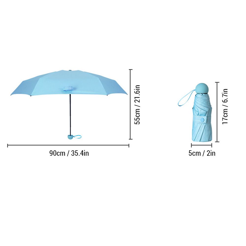 Travel Sun  Compact Five-Fold UPF 50+ Sun Protective