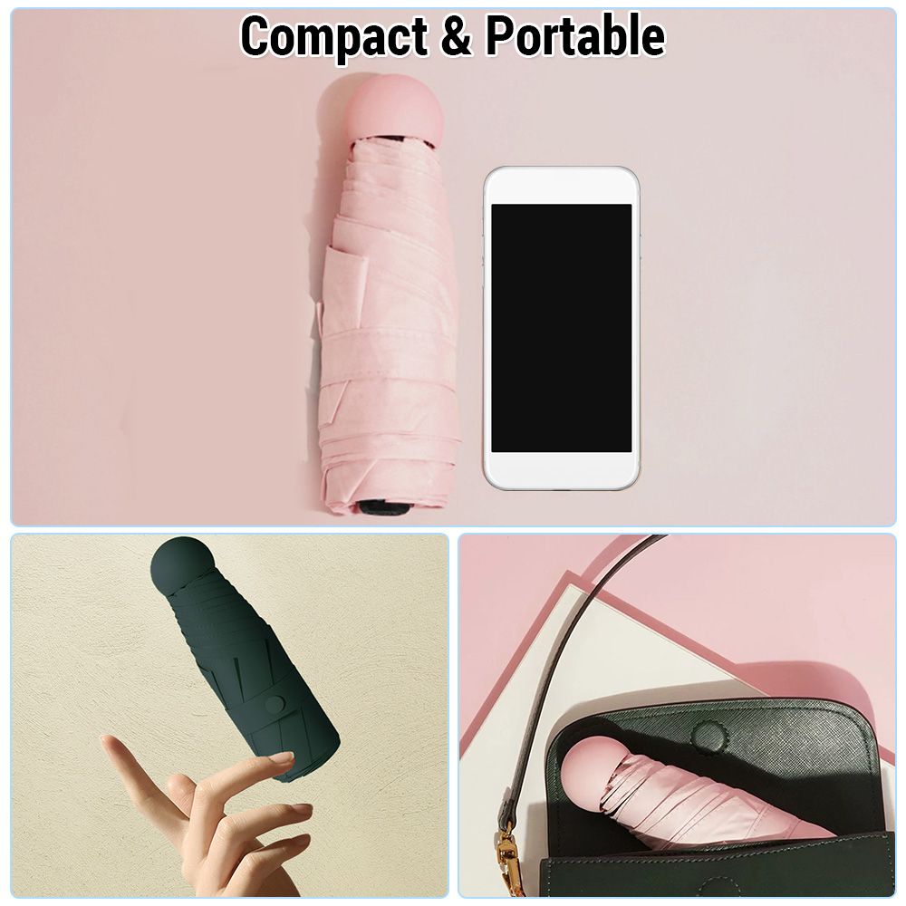 Travel Sun  Compact Five-Fold UPF 50+ Sun Protective