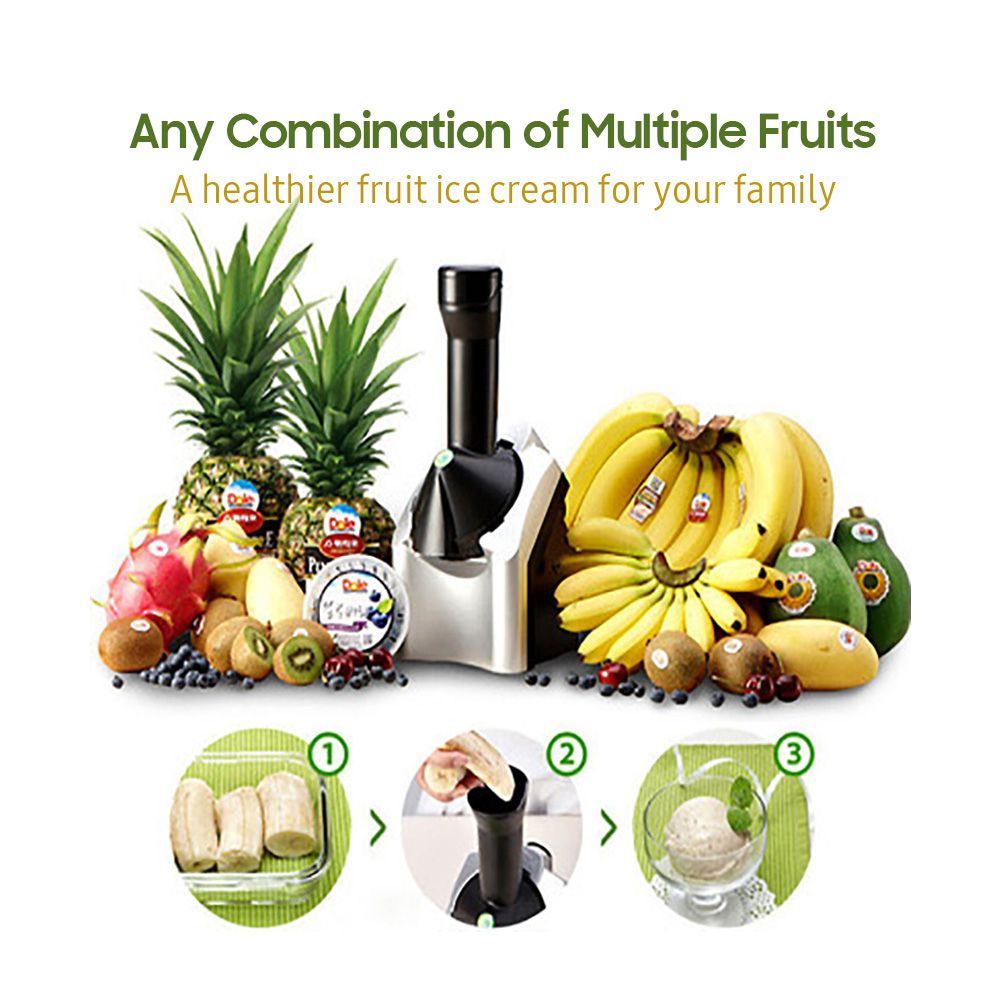 Healthy Dessert Maker Fruit Ice Cream Home Electric Slush