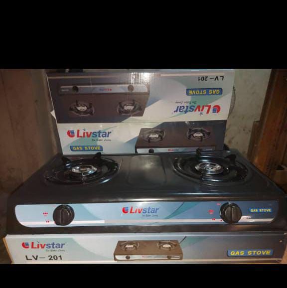 Stainless Auto Ignition Livstar Double Face Gas Burner