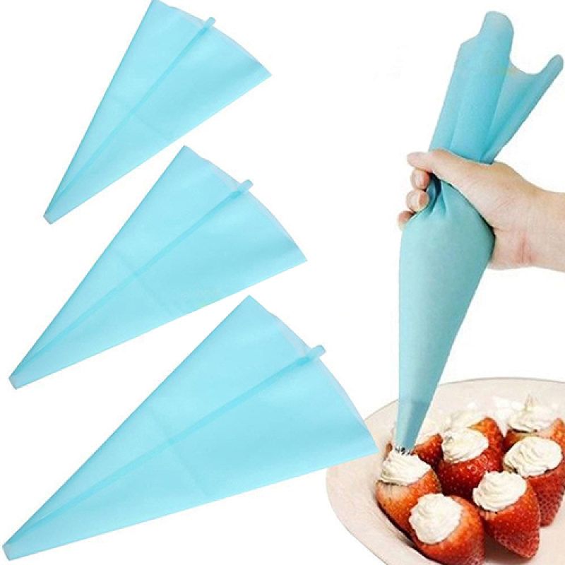 Baking DIY Silicone Reusable Icing Piping Cream Pastry Bag