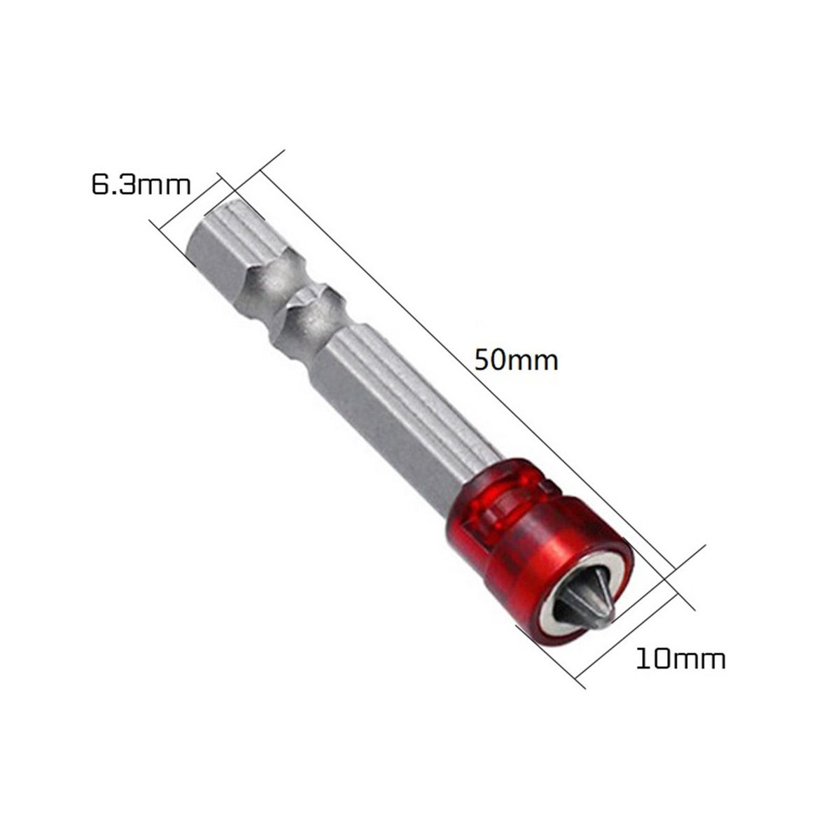 5Pcs Cross Bit High Strength Magnetic Bit