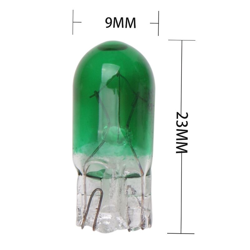 5 PCS T10 12V 5W Car Instrument Light Reading Light